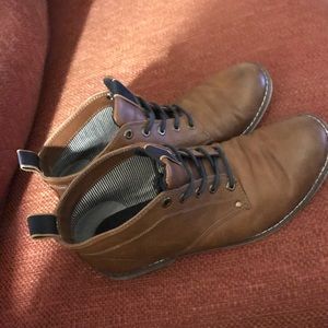 NEW H&M Beige Ankle Boots men sz 7.5 women sz 9